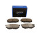 Brake pad set, disc brake QP6784C Quaro, Thumbnail 2