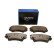 Brake pad set, disc brake QP6789C Quaro, Thumbnail 2
