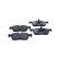 Brake pad set, disc brake QP6867C Quaro