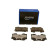Brake pad set, disc brake QP6881C Quaro, Thumbnail 2
