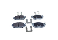Brake pad set, disc brake QP6884 Quaro