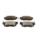 Brake pad set, disc brake QP6884C Quaro