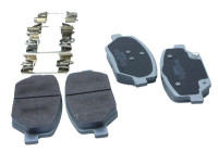 Brake pad set, disc brake QP6889 Quaro