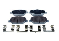 Brake pad set, disc brake QP6889 Quaro