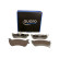 Brake pad set, disc brake QP6989C Quaro