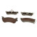 Brake pad set, disc brake QP6989C Quaro, Thumbnail 2