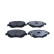 Brake pad set, disc brake QP6990C Quaro