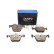 Brake pad set, disc brake QP7006C Quaro, Thumbnail 2