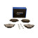 Brake pad set, disc brake QP7024C Quaro, Thumbnail 2