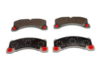 Brake pad set, disc brake QP7047 Quaro