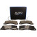 Brake pad set, disc brake QP7047C Quaro, Thumbnail 2