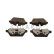 Brake pad set, disc brake QP7090C Quaro