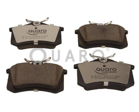 Brake pad set, disc brake QP7107C Quaro