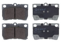 Brake pad set, disc brake QP7125 Quaro