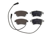 Brake pad set, disc brake QP7135 Quaro