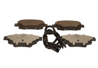 Brake pad set, disc brake QP7135C Quaro