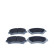 Brake pad set, disc brake QP7137 Quaro