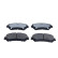 Brake pad set, disc brake QP7137C Quaro, Thumbnail 2