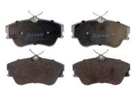 Brake pad set, disc brake QP7144 Quaro