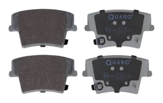 Brake pad set, disc brake QP7302 Quaro