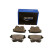 Brake pad set, disc brake QP7302C Quaro, Thumbnail 2