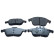 Brake pad set, disc brake QP7313C Quaro