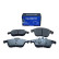 Brake pad set, disc brake QP7313C Quaro, Thumbnail 2