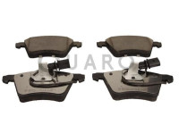 Brake pad set, disc brake QP7319C Quaro