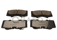 Brake pad set, disc brake QP7339C Quaro