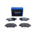 Brake pad set, disc brake QP7488C Quaro