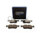Brake pad set, disc brake QP7502C Quaro, Thumbnail 2