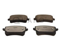 Brake pad set, disc brake QP7525C Quaro