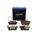 Brake pad set, disc brake QP7537C Quaro, Thumbnail 2