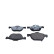 Brake pad set, disc brake QP7564C Quaro, Thumbnail 2