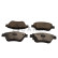 Brake pad set, disc brake QP7566C Quaro