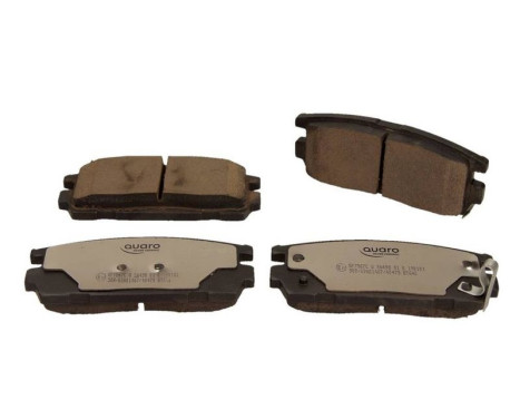 Brake pad set, disc brake QP7567C Quaro