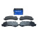 Brake pad set, disc brake QP7568C Quaro, Thumbnail 2