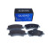 Brake pad set, disc brake QP7578 Quaro, Thumbnail 2