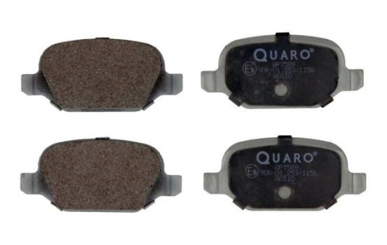 Brake pad set, disc brake QP7589 Quaro
