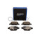 Brake pad set, disc brake QP7589C Quaro, Thumbnail 2