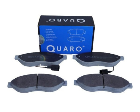 Brake pad set, disc brake QP7603 Quaro