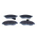 Brake pad set, disc brake QP7603 Quaro, Thumbnail 2
