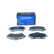 Brake pad set, disc brake QP7625 Quaro, Thumbnail 2