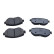 Brake pad set, disc brake QP7625C Quaro, Thumbnail 2