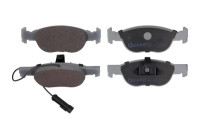 Brake pad set, disc brake QP7650 Quaro