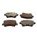 Brake pad set, disc brake QP7660C Quaro