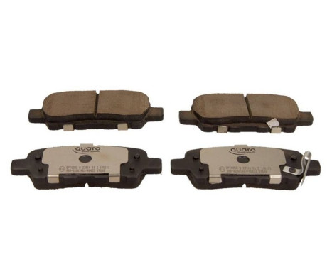 Brake pad set, disc brake QP7685C Quaro