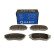 Brake pad set, disc brake QP7701 Quaro, Thumbnail 2