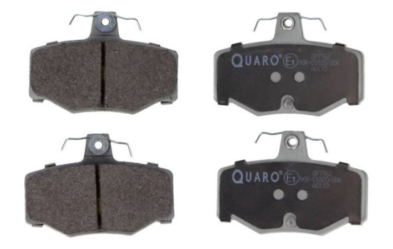 Brake pad set, disc brake QP7762 Quaro