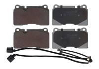 Brake pad set, disc brake QP7780 Quaro
